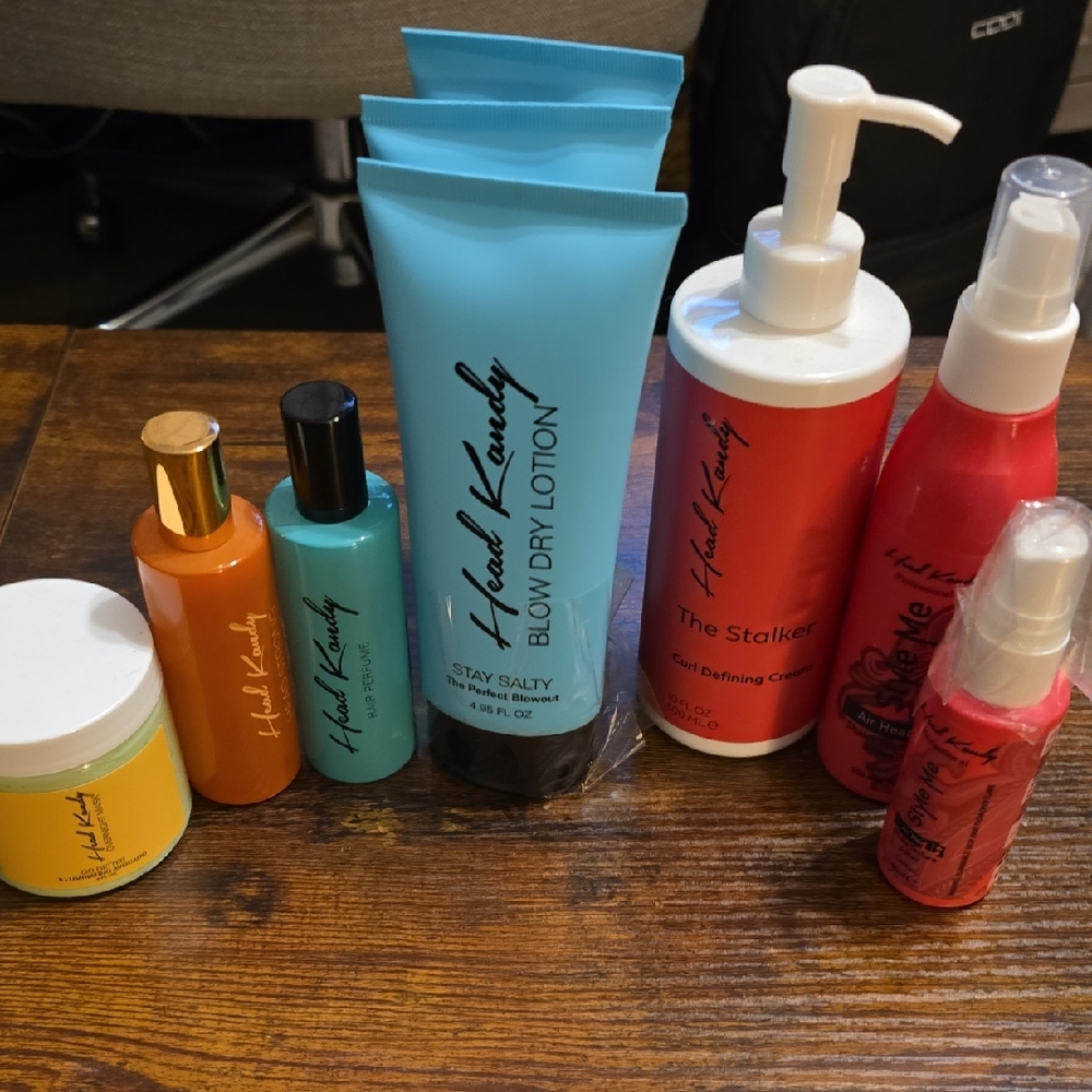 Hair Care Set - Vibrant Multi-Color Collection